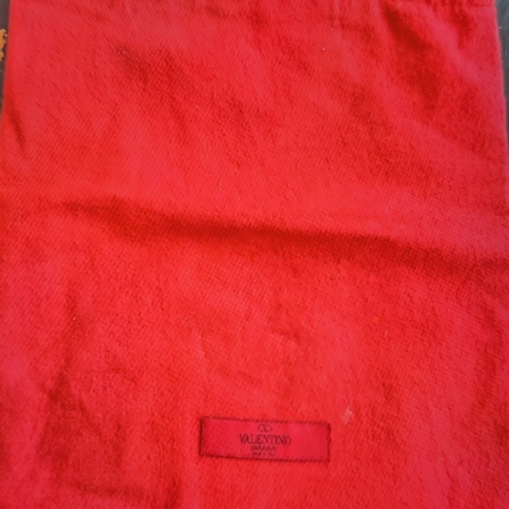 Valentino Duster Bags, red, 13 x 11